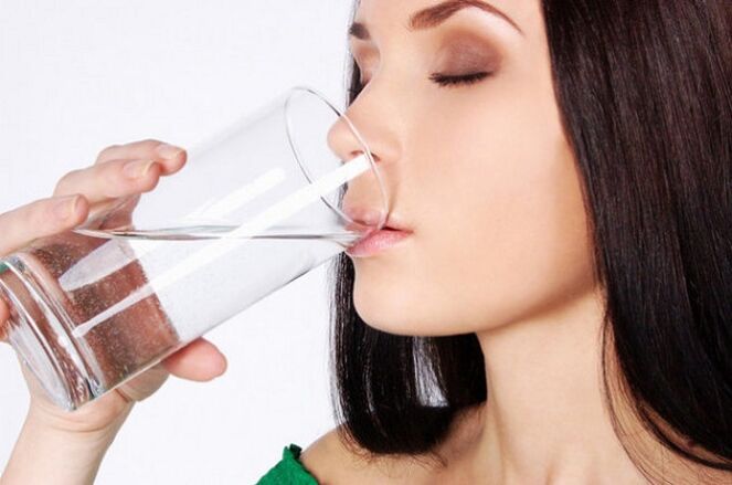 Beber auga para o rexuvenecemento da pel